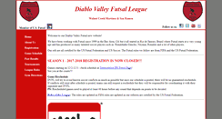 Desktop Screenshot of diablovalleyfutsal.com